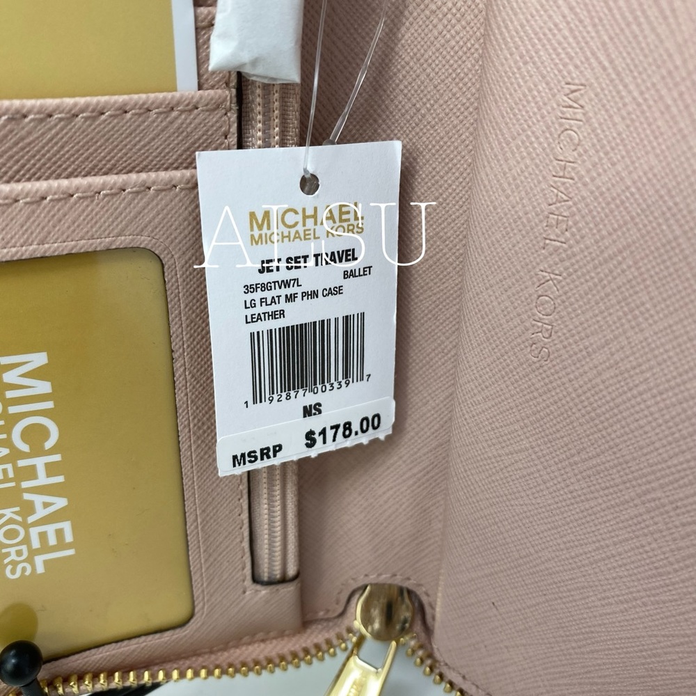 Michael Kors Flat MF Phone Case Wallet Ballet W - Picture 4 of 5